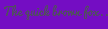 Image with Font Color 514D60 and Background Color 740DC3